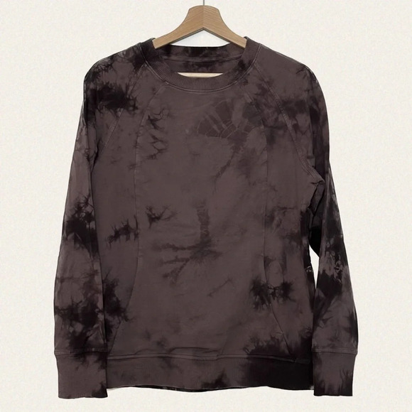 LULULEMON Tie-Dye Long Sleeve Crew Neck Top - Picture 6 of 11